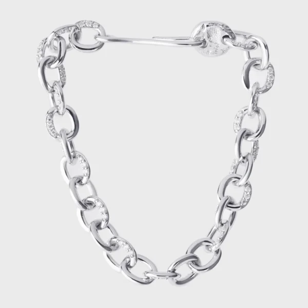 MICHIEL Link Pavé Bracelet