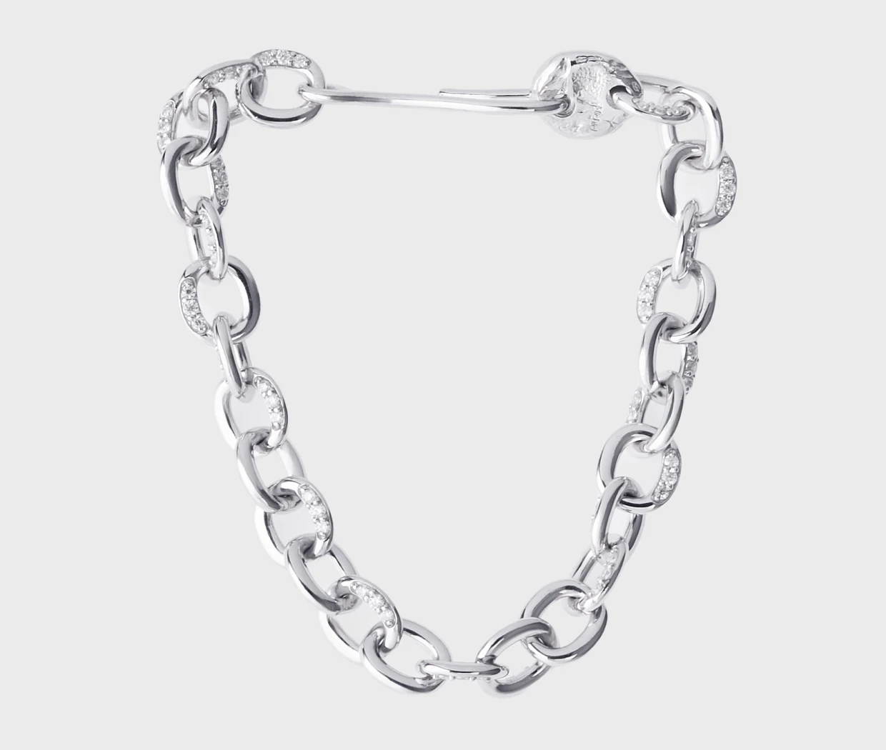 MICHIEL Link Pavé Bracelet