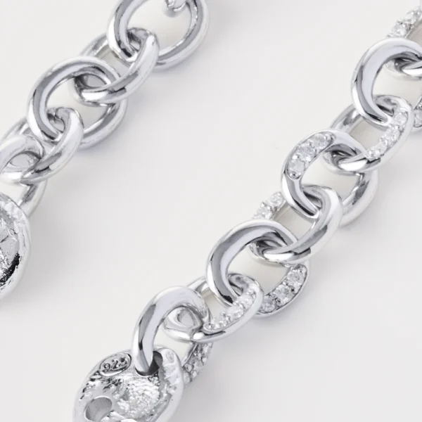 MICHIEL Link Pavé Bracelet - Image 5