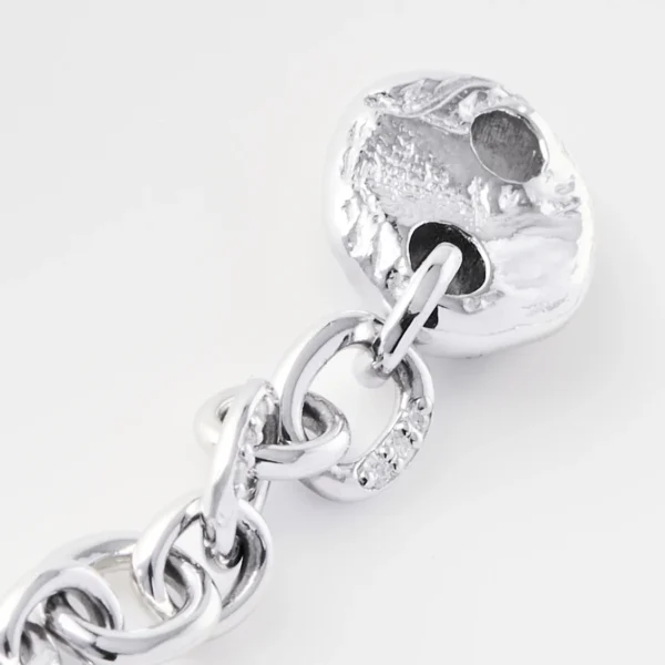 MICHIEL Link Pavé Necklace - Image 3